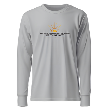 Are these Extravagant Promises? We Think Not. Apparel