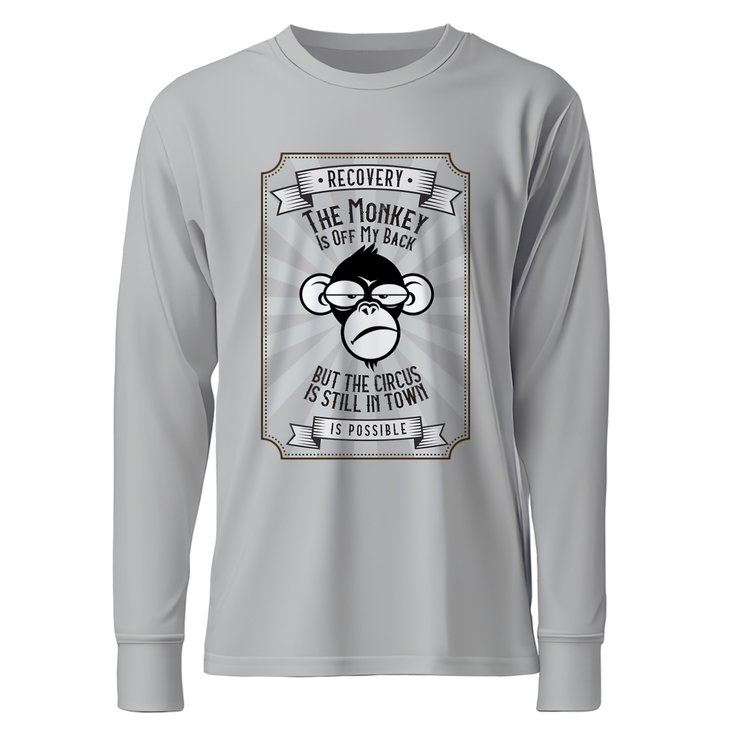 The Monkey Is Off My Back....But The Circus Is Still In Town Apparel