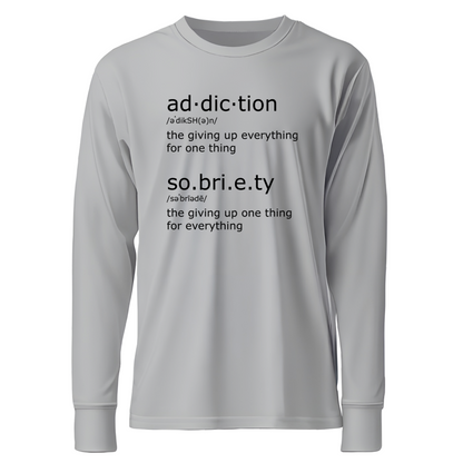 Ad.dic.tion & So.bri.e.ty Apparel