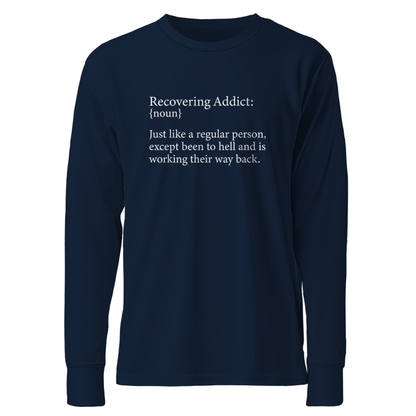 Recovering Addict {Noun} Apparel