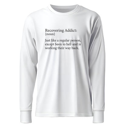 Recovering Addict {Noun} Apparel