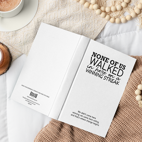 None Of Us Walked In Here On A Winning Streak Merch