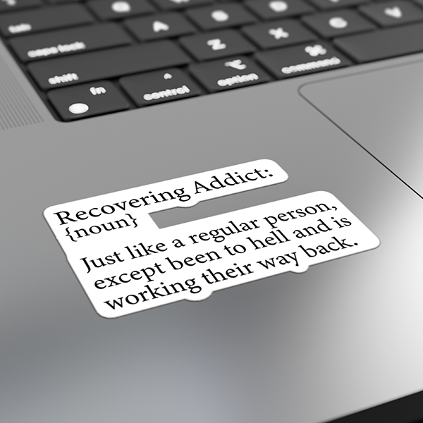 Recovering Addict {Noun} Merch