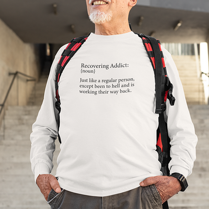 Recovering Addict {Noun} Apparel