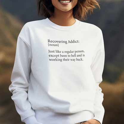 Recovering Addict {Noun} Apparel