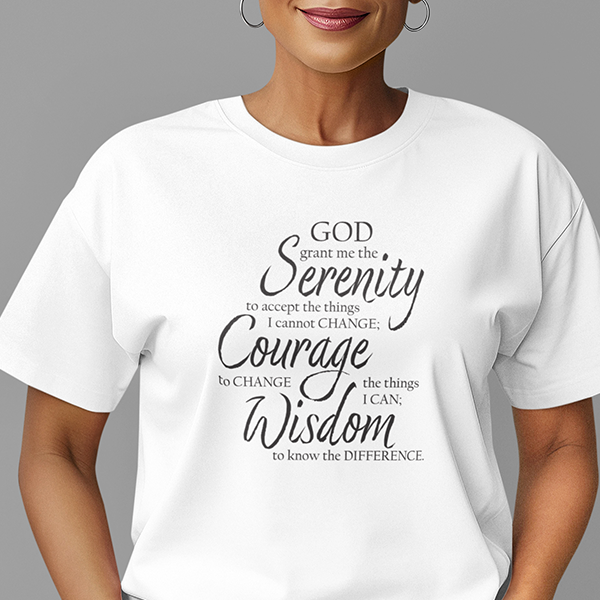 Serenity Prayer v3 Apparel