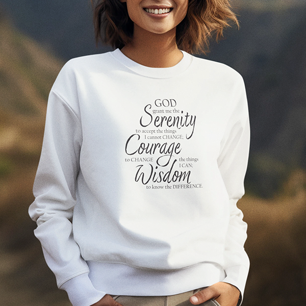 Serenity Prayer v3 Apparel