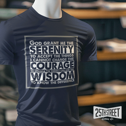 Serenity Prayer - 25th Street Clothing Co.