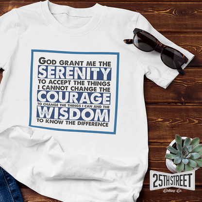 Serenity Prayer - 25th Street Clothing Co.