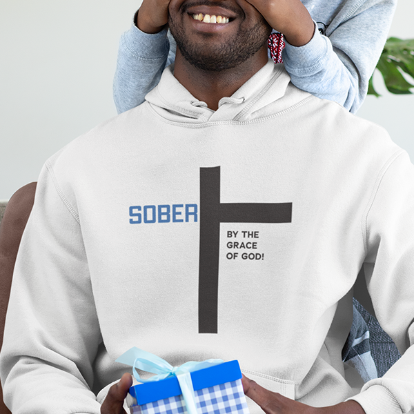 Sober By The Grace Of God Apparel