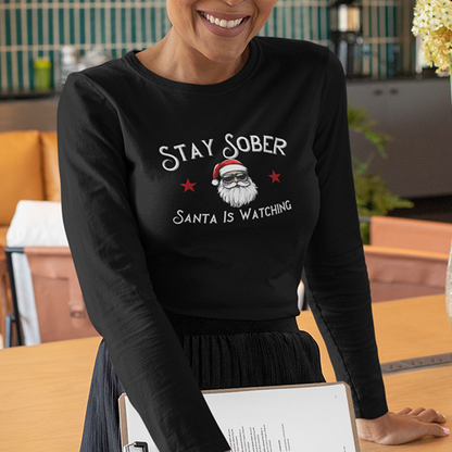 Stay Sober Santa Is Watching