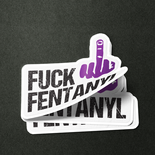 Fuck Fentanyl (Purple) - Sticker
