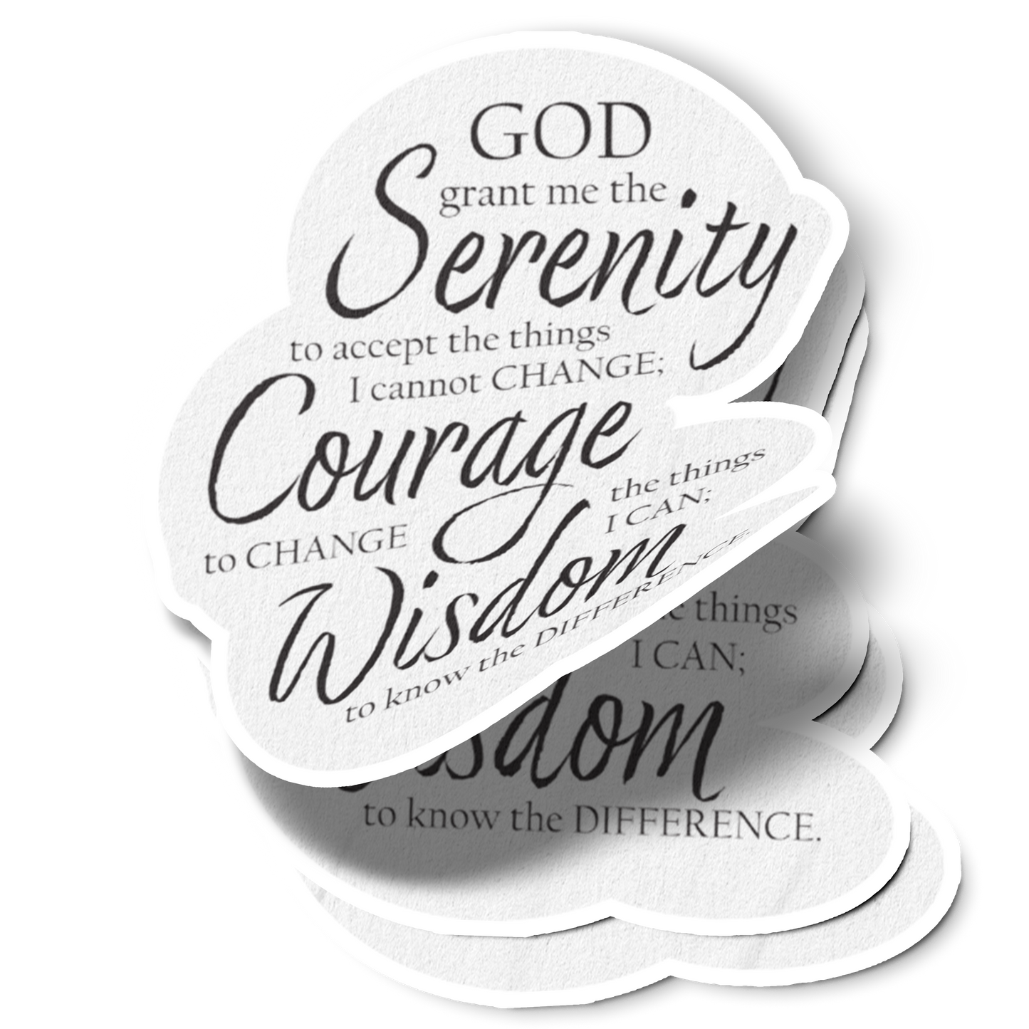 Serenity Prayer v3 Merch