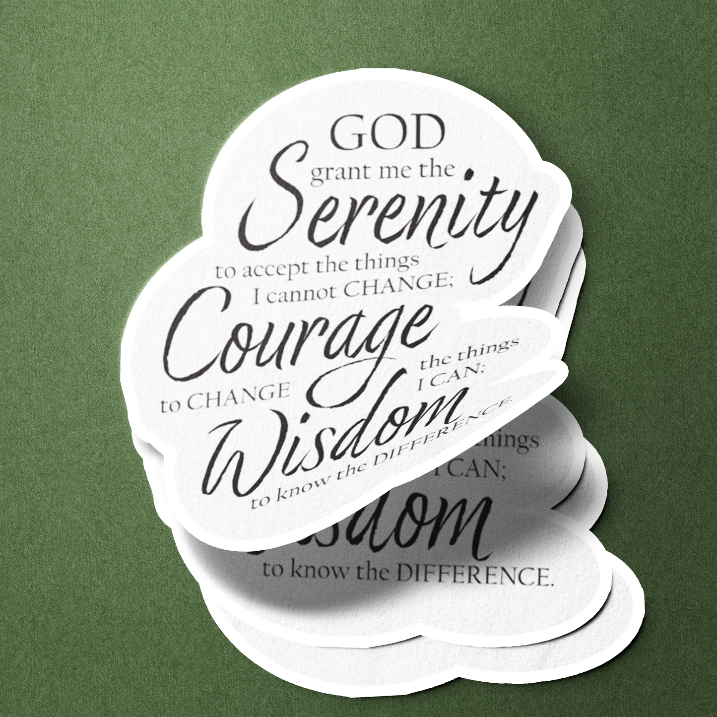 Serenity Prayer v3 Merch