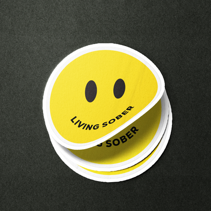 Happy Face Living Sober - Living Sober