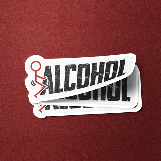 Fuck Alcohol - Sticker