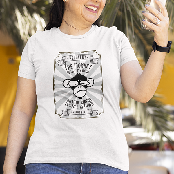 The Monkey Is Off My Back....But The Circus Is Still In Town Apparel