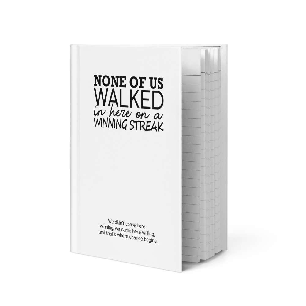 None Of Us Walked In Here On A Winning Streak Merch