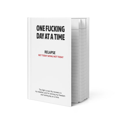 One Fucking Day At A Time - Relapse Not Today Satan Not Today Merch