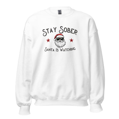 Stay Sober Santa Is Watching