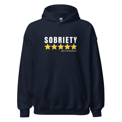 Sobriety 5 Stars Highly Recommended Apparel