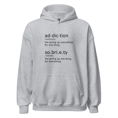 Ad.dic.tion & So.bri.e.ty Apparel