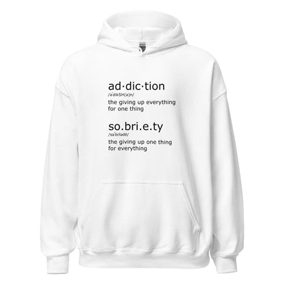 Ad.dic.tion & So.bri.e.ty Apparel